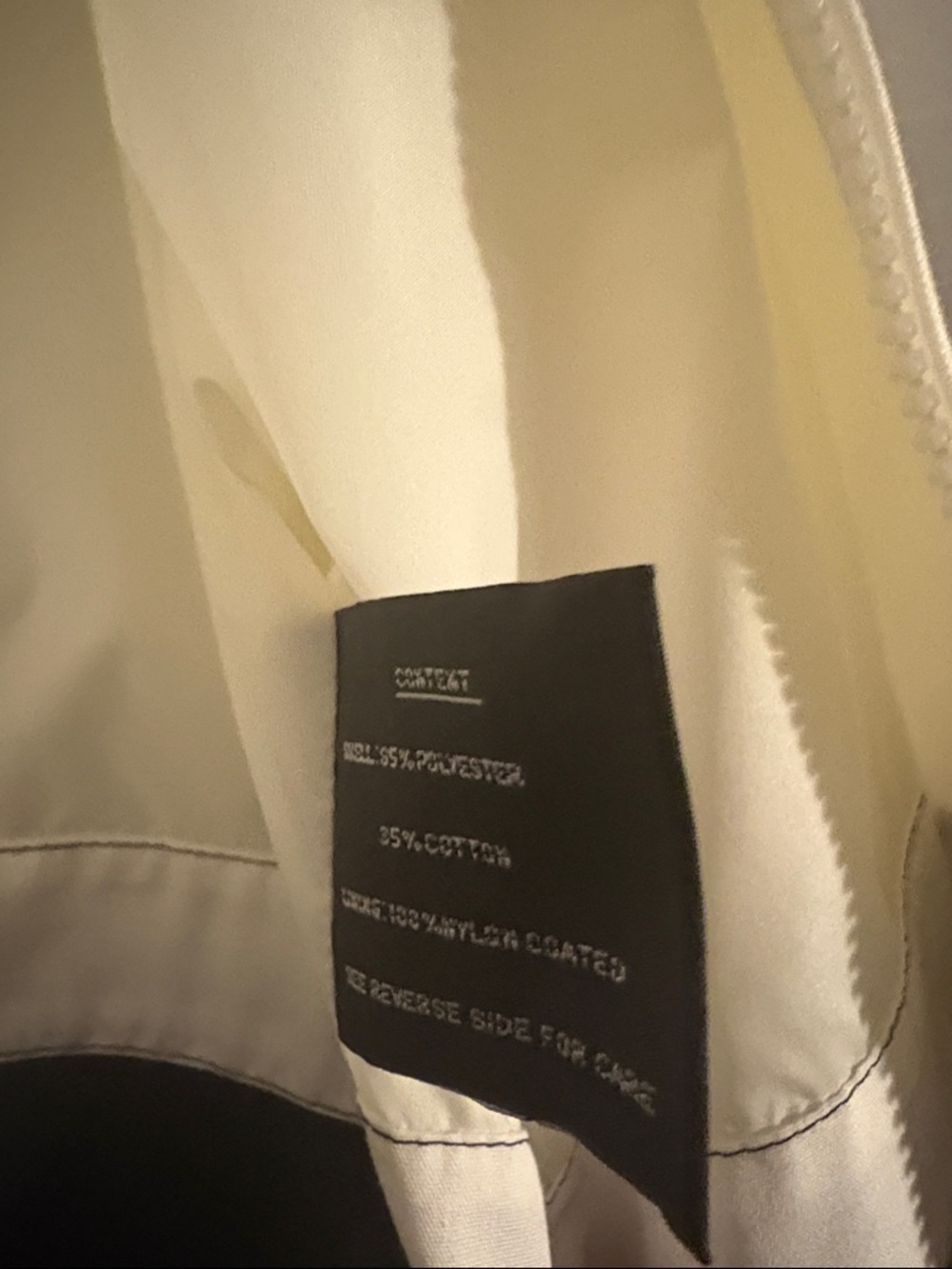 Fleet Street Two-Tone Navy and Off White Utility Jacket - Picture 9 of 10